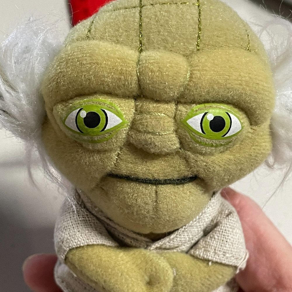 Star Wars Clip on Yoda 4 inches tall, Just look into those EYES!